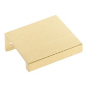 Ручка торцевая 8926 0320 BB цвет матовое золото длина 400 мм, крепление 320 мм