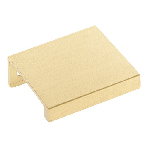 Ручка торцевая 8926 0032 BB цвет матовое золото длина 45 мм, крепление 32 мм 