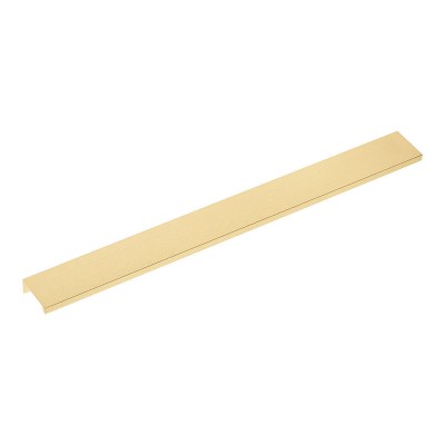 Ручка торцевая 8926 0320 BB цвет матовое золото длина 400 мм, крепление 320 мм