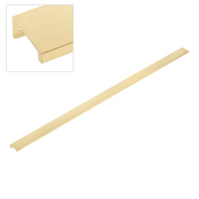 Ручка торцевая 8926 0864 0002 BB цвет матовое золото длина 900 мм, крепление 864 мм