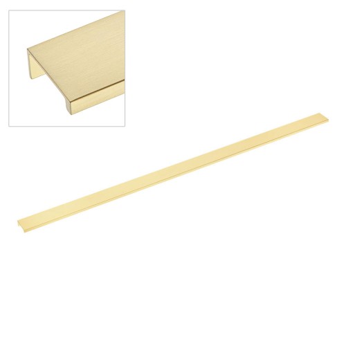 Ручка торцевая 8926 0864 0002 GB цвет матовая латунь длина 900 мм, крепление 864 мм