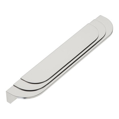 Ручка накладная 9358 0192 PNM цвет полированный никель длина 212 мм, крепление 192 мм Ручка накладная 9358 0192 PNM цвет полированный никель длина 212 мм, крепление 192 мм