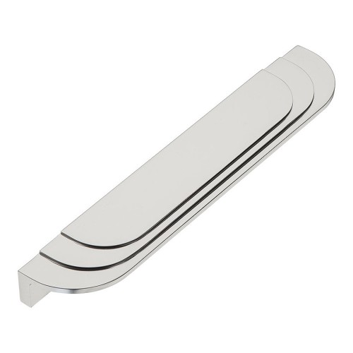 Ручка накладная 9358 0192 PNM цвет полированный никель длина 212 мм, крепление 192 мм