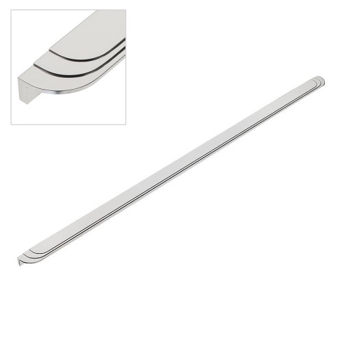 Ручка накладная 9358 0960 PNM цвет полированный никель длина 980 мм, крепление 480-480 мм