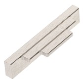 Ручка накладная 9429 0096 ELX2 цвет брашированный никель длина 116 мм, крепление 96 мм Ручка накладная 9429 0096 ELX2 цвет брашированный никель длина 116 мм, крепление 96 мм