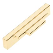 Ручка накладная 9429 0096 GL цвет глянцевое золото длина 116 мм, крепление 96 мм Ручка накладная 9429 0096 GL цвет глянцевое золото длина 116 мм, крепление 96 мм