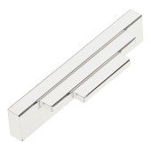 Ручка накладная 9429 0096 PN цвет глянцевый никель длина 116 мм, крепление 96 мм Ручка накладная 9429 0096 PN цвет глянцевый никель длина 116 мм, крепление 96 мм