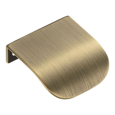 Ручка накладная NO 100.32.04RA цвет состаренная латунь длина 45 мм, крепление 32 мм