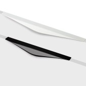 Ручка профиль фигурная накладная 6782-032 черный длина 240 мм 