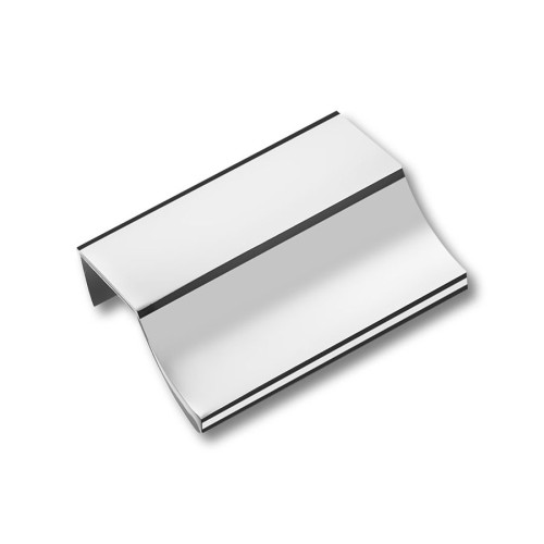 Ручка торцевая 6803-400 цвет глянцевый хром длина 72 мм, крепление 32 мм