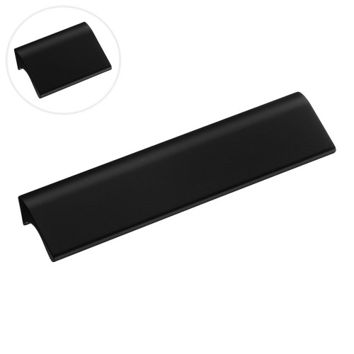 Ручка накладная 7404.0150.865 цвет черный длина 150 мм, крепление 96 мм 