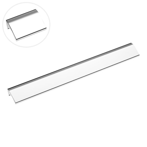 Ручка накладная 7404.0300.026 цвет глянцевый хром длина 300 мм, крепление 192 мм 