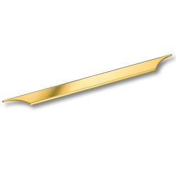 Ручка профиль фигурная накладная 8254 0320 GL цвет глянцевое золото длина 480 мм 