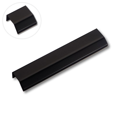 Ручка торцевая 8920 0160 AL6 цвет черный длина 200 мм, крепление 160 мм