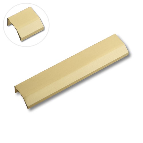 Ручка торцевая 8920 0160 BB цвет матовое золото длина 200 мм, крепление 160 мм 