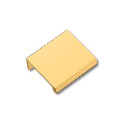 Ручка профиль прямоугольная накладная 8926 0032 GL глянцевое золото длина 45 мм 